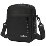 MOCOCITO Umhängetasche Schultertasche für Herren Kuriertasche Messenger Bag für Tägliches Leben Reise Schwarz