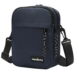 MOCOCITO Umhängetasche Schultertasche für Herren Kuriertasche Messenger Bag für Tägliches Leben Reise Dunkelblau