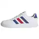adidas Herren Breaknet 2.0 Shoes, White/Lucid Blue/Better Scarlet, 43 1/3