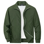 MAGCOMSEN Herren Bomberjacke Blouson Pilot Jacke Armeegrün