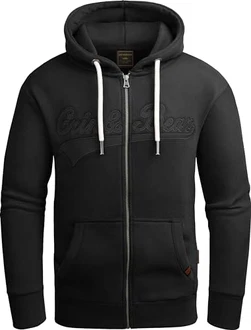 Grin&Bear Hoodie Herren Sweatshirt mit Reißverschluss GEC604