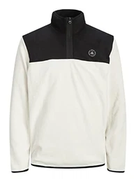 Male Sweatshirt mit Reißverschluss Einfarbig Sweatshirt mit Reißverschluss