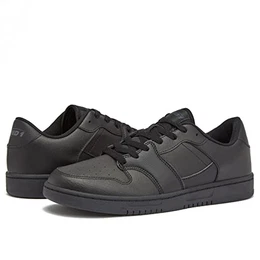 AND1 Slam Herren Basketballschuhe Low Top Casual Court Sneakers für Herren Größen 41 bis 48, Schwarz Niedrig, 41.5 EU