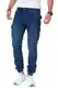 Styleko Herren Cargo Jeans Hose Herren Jeans Hose für Männer Jungen Regular Slim fit Denim Destroyed Jogger Freizeithose Casual Jeans Pants Jeans Herren Stretch  7 Tasc 8004 (Dark Blue-Amazonit, 32)