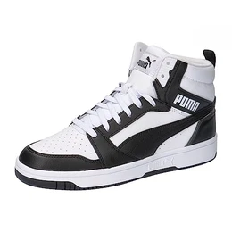 Unisex Rebound V6 Sneaker, White Black Shadow Gray White, 41 EU