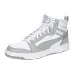 PUMA Unisex Rebound V6 Sneaker Weiß/Aschgrau