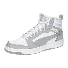 Unisex Rebound V6 Sneaker, White-ASH Gray, 43 EU