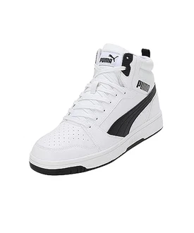 PUMA Unisex Rebound V6 Sneaker Weiß/Schwarz
