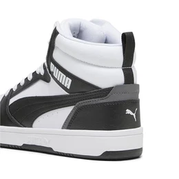 Unisex Adults Rebound V6 Sneakers, White- Black-Shadow Gray- White, 43 EU