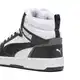 Puma Unisex Adults Rebound V6 Sneakers, Puma White-Puma Black-Shadow Gray-Puma White, 43 EU