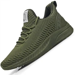 Feethit Turnschuhe Herren Laufschuhe Sportschuhe Sneaker Armeegrün