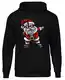 Santa Dabbing Herren Kapuzenpullover   Weihnachten Pullover Weihnachtsmann Funny Xmas Hoodie Christmas   Schwarz (L)