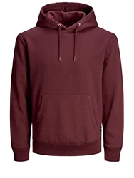 JACK & JONES Herren JJESOFT Sweat Hood Port Royale