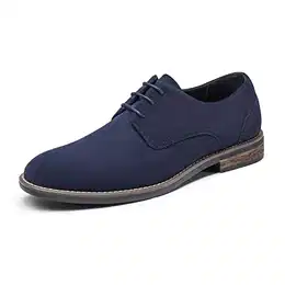 Herren Anzugschuhe Schnürhalbschuhe,Size 43,Marine,URBAN-08-E