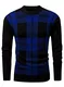 Jolicloth Herren Pullover Klassischer Strickpullover Basic Rundhals Langarmshirt Sweater Slim Fit