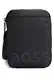 BOSS Herren Thunder Phone holder Reporter-Tasche aus beschichtetem Material mit Logo-Detail Schwarz Stck