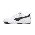 PUMA Unisex Rebound V6 Low Sneaker Weiß/Schwarz