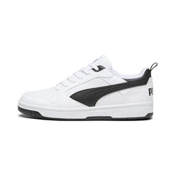PUMA Unisex Rebound V6 Low Sneaker Weiß/Schwarz