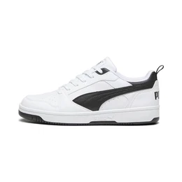 Unisex Rebound V6 Low Sneaker, White Black Black, 41 EU