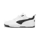 PUMA Unisex Rebound V6 Low Sneaker, White Black Black, 41 EU
