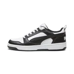 PUMA Unisex Rebound V6 Low Sneaker Weiß/Schwarz/Weiß