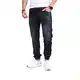 Styleko Herren Cargo Jeans Hose Herren Jeans Hose für Männer Jungen Regular Slim fit Denim Destroyed Jogger Freizeithose Casual Jeans Pants Jeans Herren Stretch 8003 (Black- Elasten, 32W/32L)