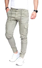 8008 Herren Cargohose aus Baumwolle männer Cargohose Chino Hose Freizeithose Slim fit Cargohose Slim fit Chino Hose stylisch Cargohose (as3, Numeric, Numeric_23, Regular, Regular, A-Olive, 32)