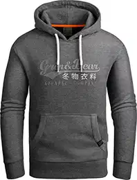 Hoodie Herren Sweatshirt GEC704 Anthrazit M