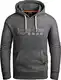 Grin&Bear Hoodie Herren Sweatshirt GEC704 Anthrazit M