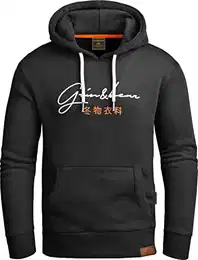Hoodie Herren Sweatshirt GEC703 Schwarz M