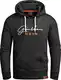 Grin&Bear Hoodie Herren Sweatshirt GEC703 Schwarz M