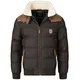 Geographical Norway Herren Winterjacke Abram Black -M - mit UD Beanie