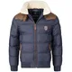 Geographical Norway Herren Winterjacke Abram Navy -M - mit UD Beanie
