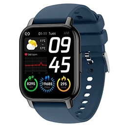 Smartwatch Herren mit Telefonfunktion 1.85 Fitnessuhr Herren Fitness Tracker Uhr mit 20+ Sportmodi, Herzfrequenz, SpO2, Schlafmonitor, Schrittzähler usw. Armbanduhr für Android iOS