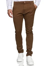 Herren Buckner Stoffhose mit 4 Taschen Stretch Hose Herrenhose für Männer Rubber 32/32