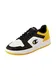 Champion Herren Rebound 2.0 Low Sneakers, Bianco Nero Giallo Ww013, 43 EU