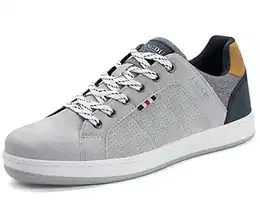 Freizeitschuhe Herren Sneaker Walkingschuhe Leichtgewicht Atmungsaktive Sportschuhe Sneakers Größe 41-46EU (41, Graulicht)