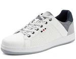 LANGDU Freizeitschuhe Herren Sneaker Walkingschuhe Leichtgewicht Atmungsaktive Sportschuhe Sneakers Weiß
