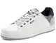 LANGDU Freizeitschuhe Herren Sneaker Walkingschuhe Leichtgewicht Atmungsaktive Sportschuhe Sneakers Größe 41-46EU (41, Weiß)