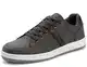 LANGDU Freizeitschuhe Herren Sneaker Walkingschuhe Leichtgewicht Atmungsaktive Sportschuhe Sneakers Größe 41-46EU (41, DK.Grau)