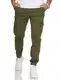 JACK & JONES Infinity Herren Cargohose Ollie ARIS Freizeithose Cargo Joggers (Olive Night, W32 L32)