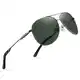 wearPro Sonnenbrille-Herren-Damen-Polarisiert Premium Metallrahmen Sonnenbrillen Unisex mit UV400 Schutz Vintage Schwarz Fahrerbrille (4-Grauer Rahmen/Grüne Linsen)