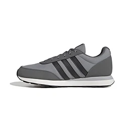 Herren Run 60s 3.0 Shoes-Low (Non Football), Grey Three/core Black/Grey Four, 43 1/3 EU