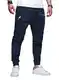 JMIERR Herren Hose Chino Cargo Jogginghose Baumwolle Freizeithose mit Tunnelzug Stretch Sport Hosen mit Taschen Blau M
