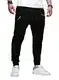 JMIERR Chino Hose Herren Jogginghose Baumwolle Sport Hose mit Tunnelzug Stretch Cargohose mit Taschen Freizeithose Schwarz M