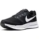 Nike Herren Run Swift 3 Sneaker, Schwarz/Weiß-DK-Rauchgrau, 41 EU