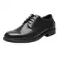 Bruno Marc Anzugschuhe Herren Business Schuhe Derby Schnürhalbschuhe Leder Mit Oxford SCHWARZ-E DOWNING-02-E Größe 43 (EUR)