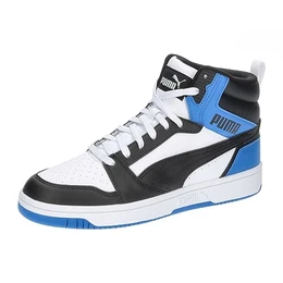Unisex Rebound V6 Sneaker, White Black Team royal, 43 EU