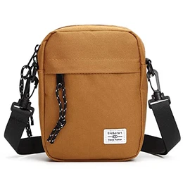 Umhängetasche Herren Damen - Schultertasche Klein Tasche Herren Handy Geldbörse Umhängetasche Messenger Bag, Wasserdichte Crossbag Handtasche Unisex