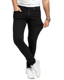 Performance Jeans für Herren in Slim Fit mit Stretch (Schwarz Denim 32W/30L) - Sehr Komfortable und Bequeme Slim Fit Stretch Jeans für Männer - Herren Jeans für Arbeit & Freizeit